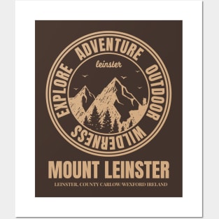 Ireland Hiking, Mount Leinster Mountain Hike Posters and Art